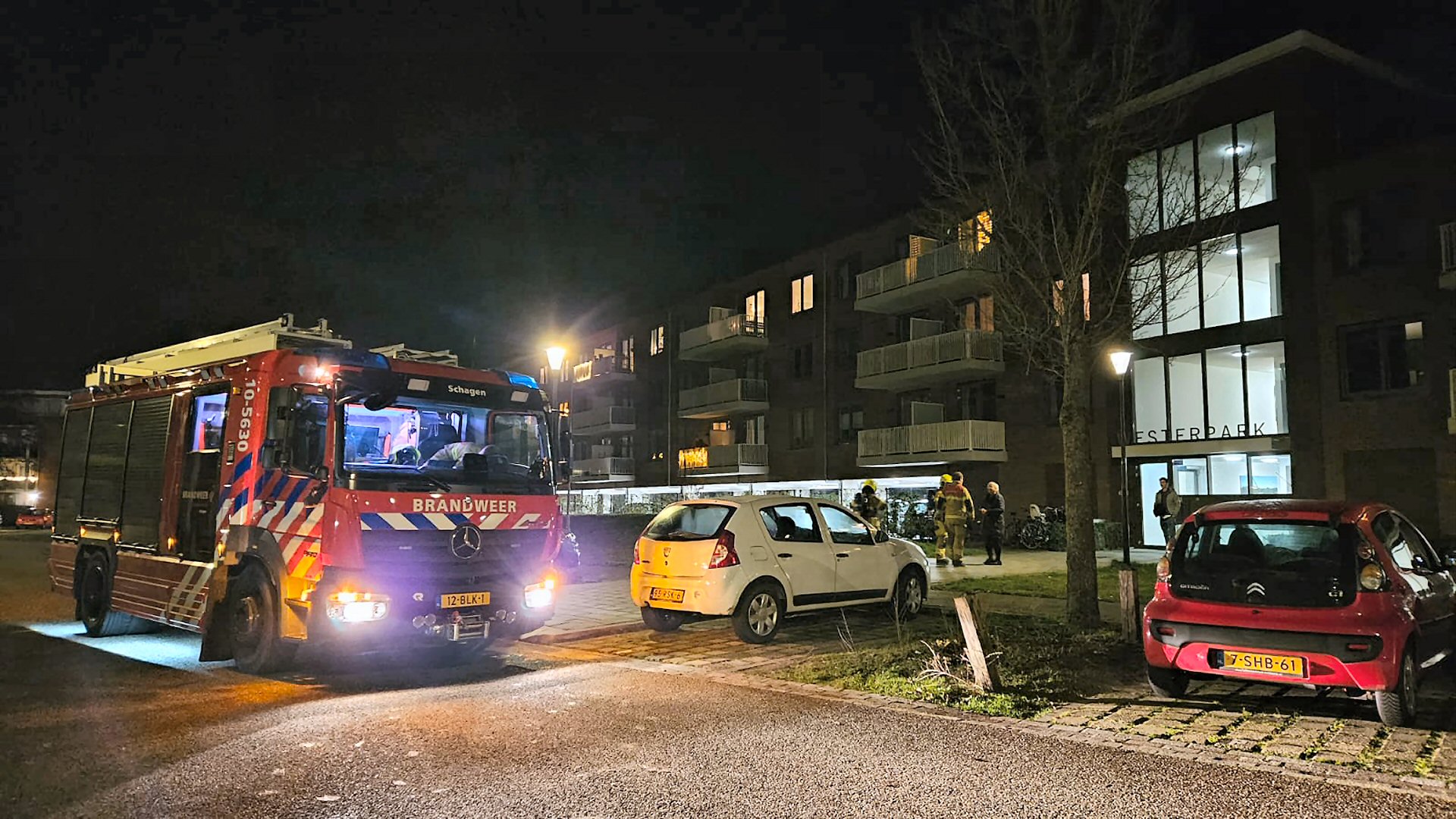 Brandweer rukt uit voor vreemd luchtje