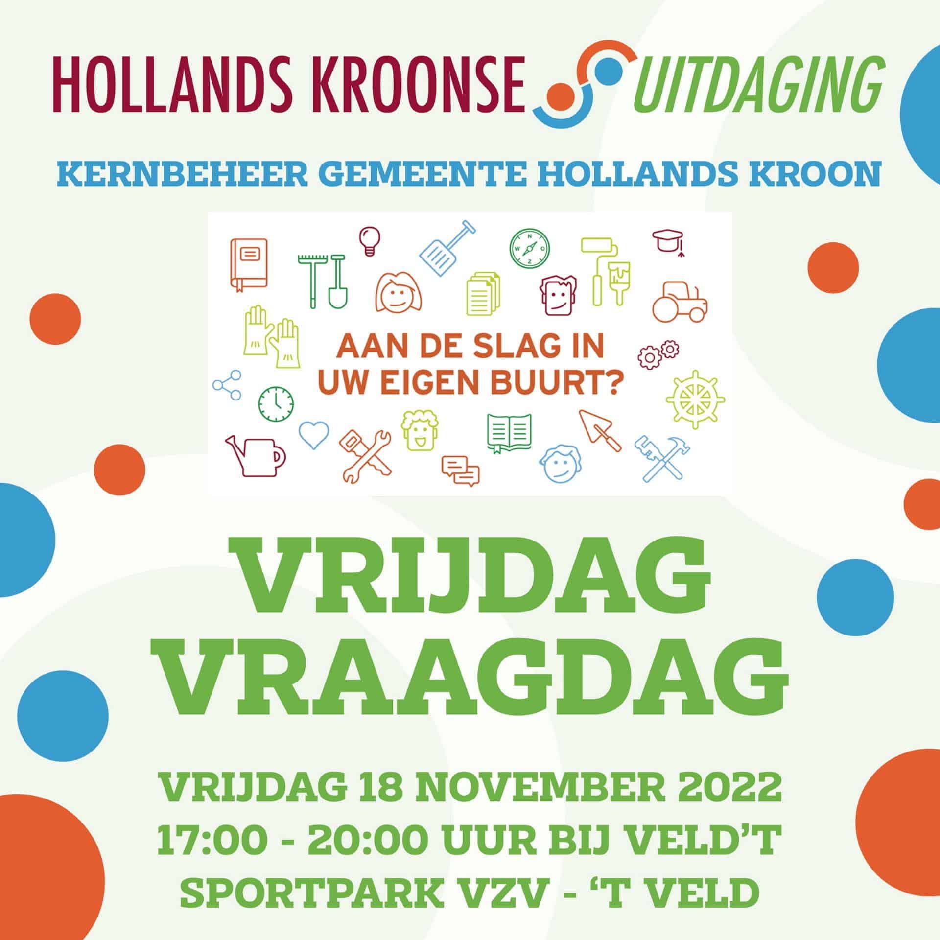 Vrijdag Vraagdag bij de Hollands Kroonse Uitdaging