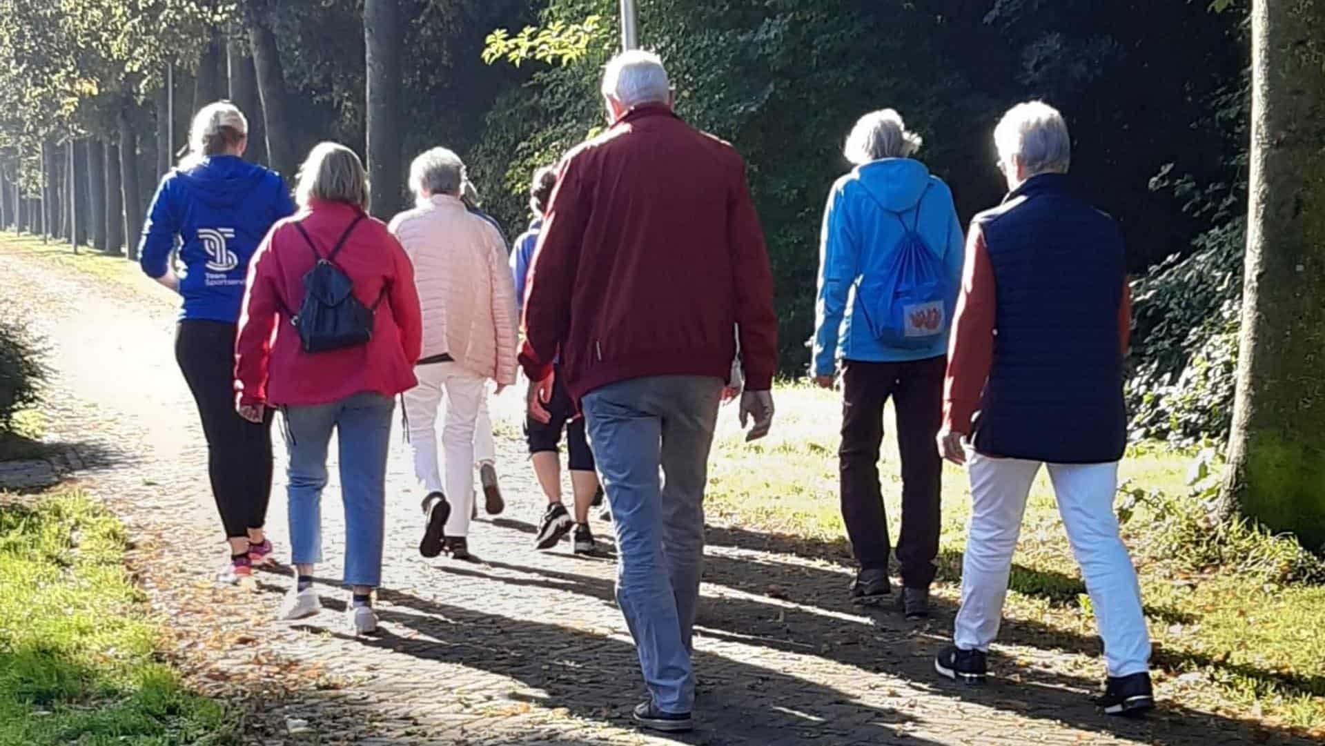 Waarom alleen wandelen als het ook samen kan?