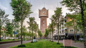 Buitenkant watertoren Den Helder “vrijwel onherstelbaar beschadigd”