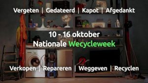 Cadeautje tijdens Nationale Wecycleweek