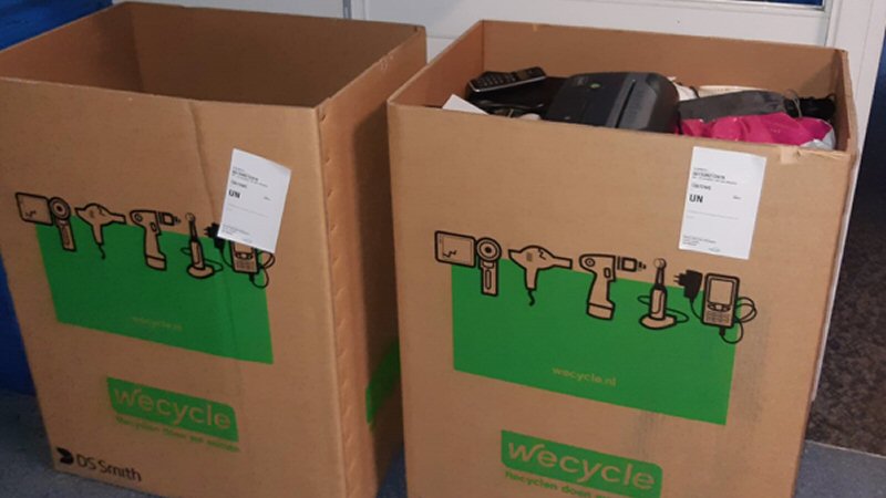 De Tender en De Zwerm actief in recycling