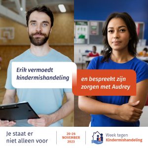 Veilig Thuis organiseert week tegen kindermishandeling