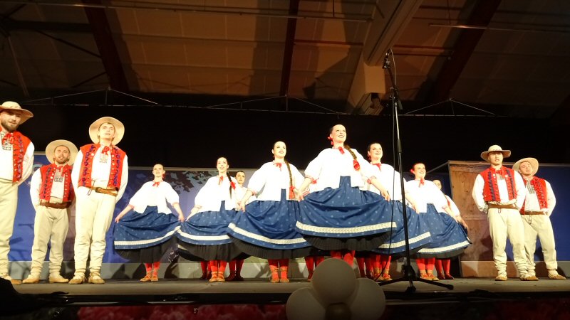 Mooie slotavond wereld Dansfestival