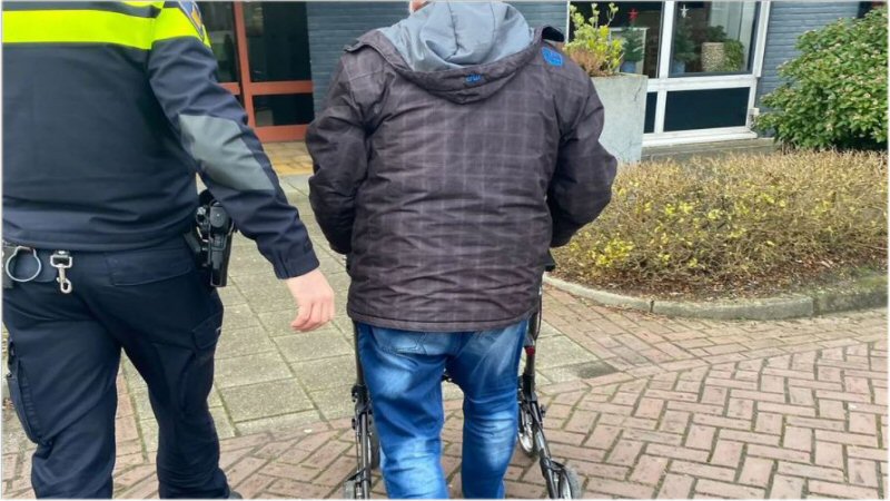 Verwarde man weer veilig thuis