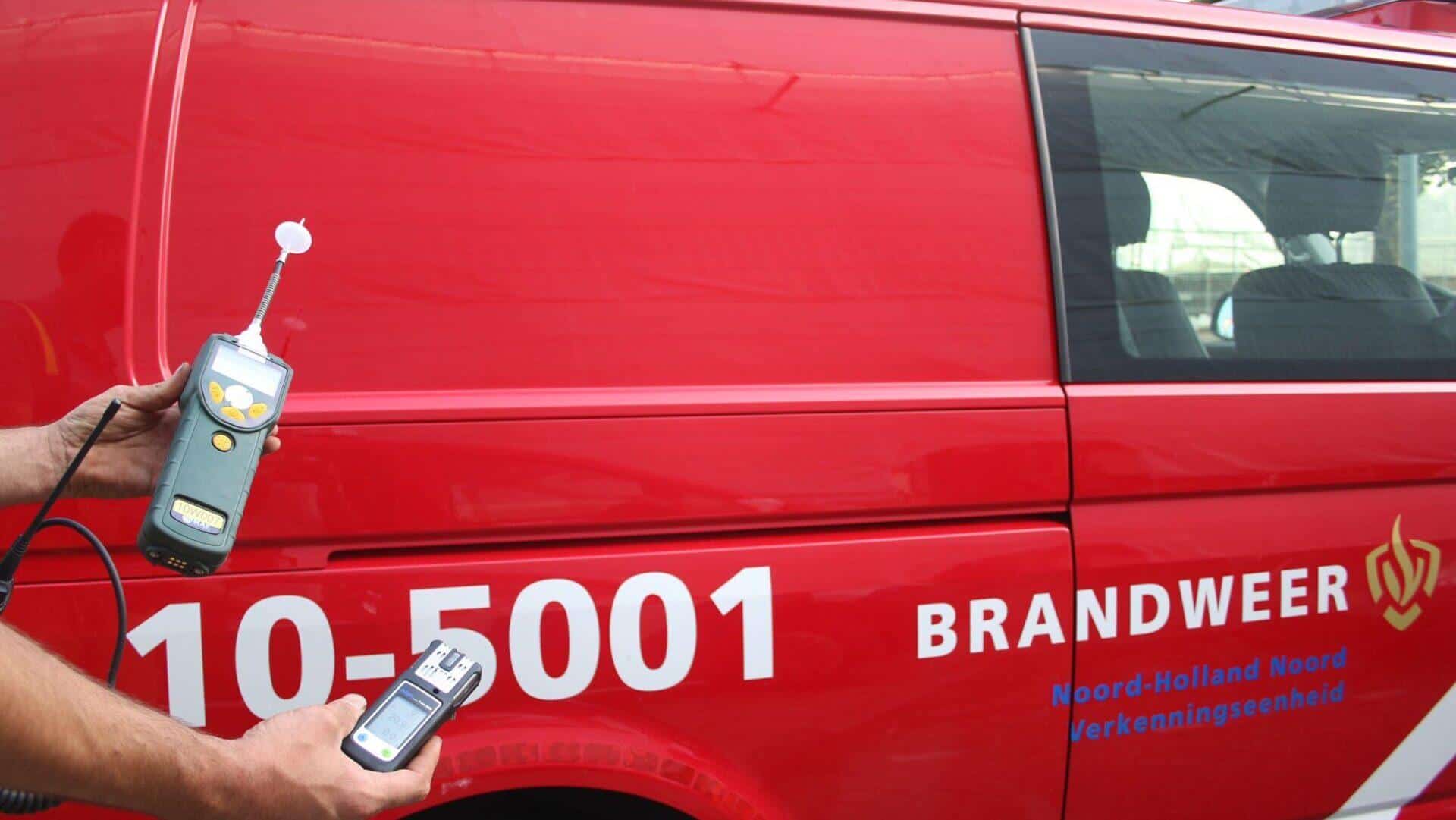 Brandweer naar stankoverlast in Den Helder