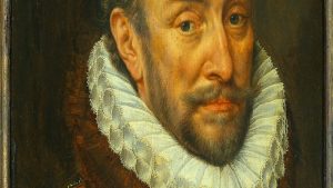 Willem de Zwijger bij boekhandel Plukker
