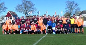 Video: voetballers uit Radcliffe te gast bij vv Wiron