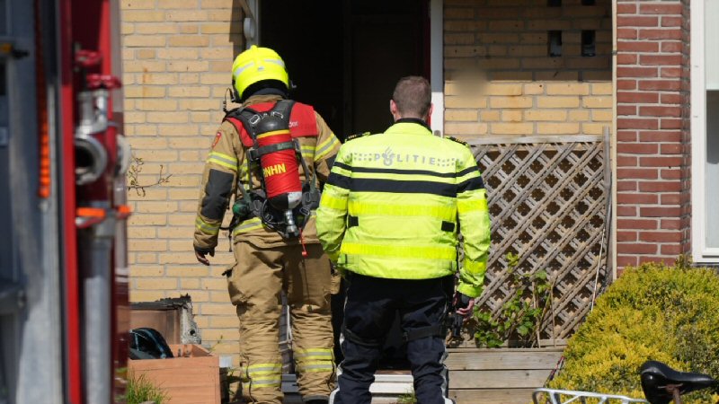 Woningbrand ‘t Zand snel onder controle