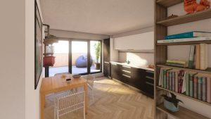 Wooncompagnie doet proef met woningsplitsing