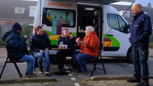 Mobiele ontmoetingsplek Wooncompagnie