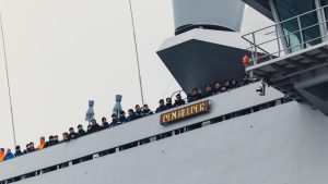 Bevoorradingsschip ‘Den Helder’ aangekomen in gelijknamige thuishaven