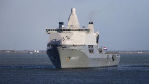 Zr.Ms. Karel Doorman terug in Den Helder na missie in Rode Zee