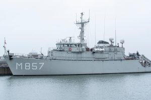 Zr.Ms. Makkum heeft laatste zeemijn voor Koninklijke Marine geruimd