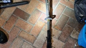 Man slaat ex-vriendin op hoofd met een zwaard
