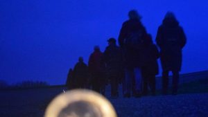 Ademtocht in Oosterland voor Pasen