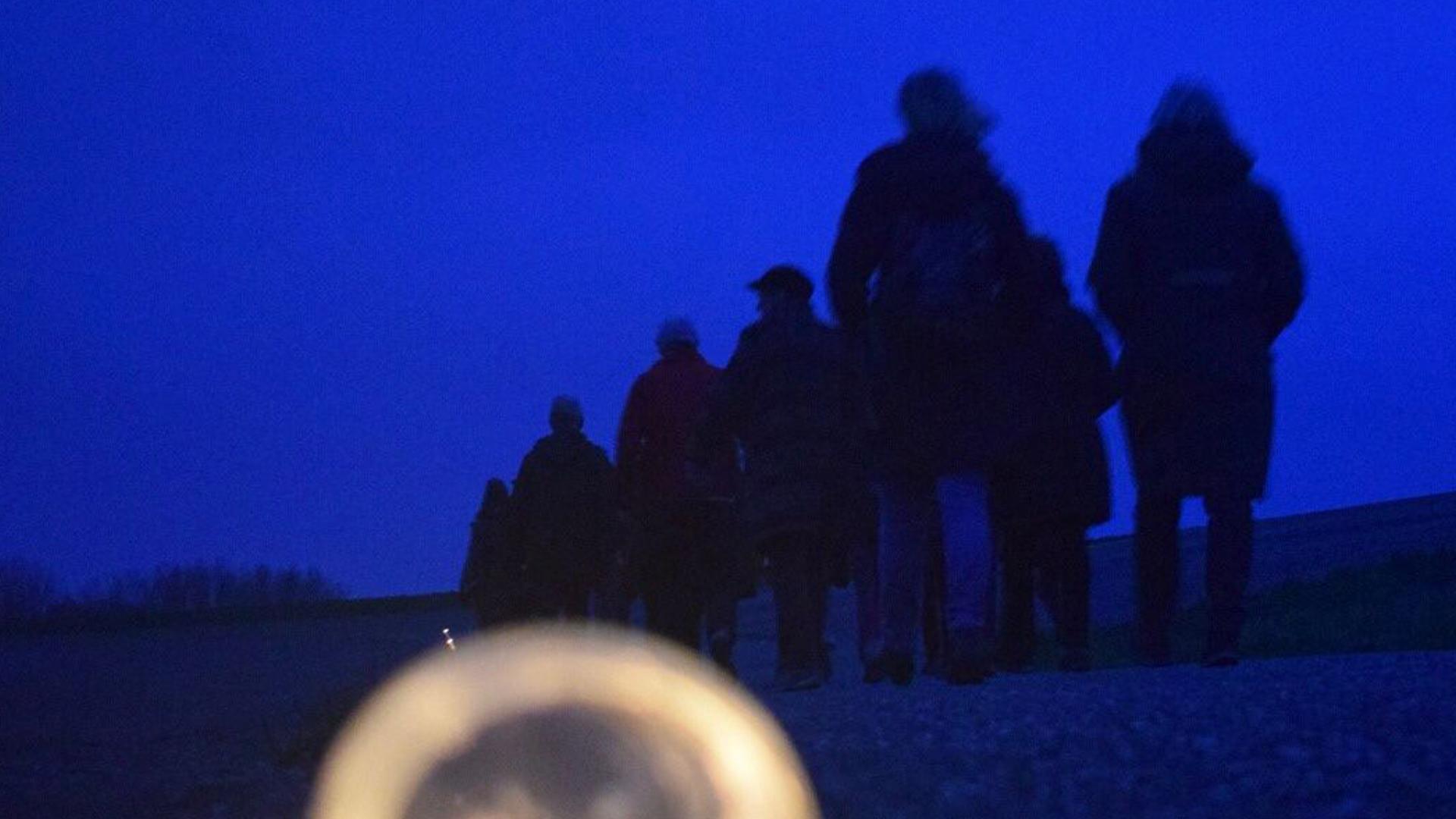 Ademtocht in Oosterland voor Pasen