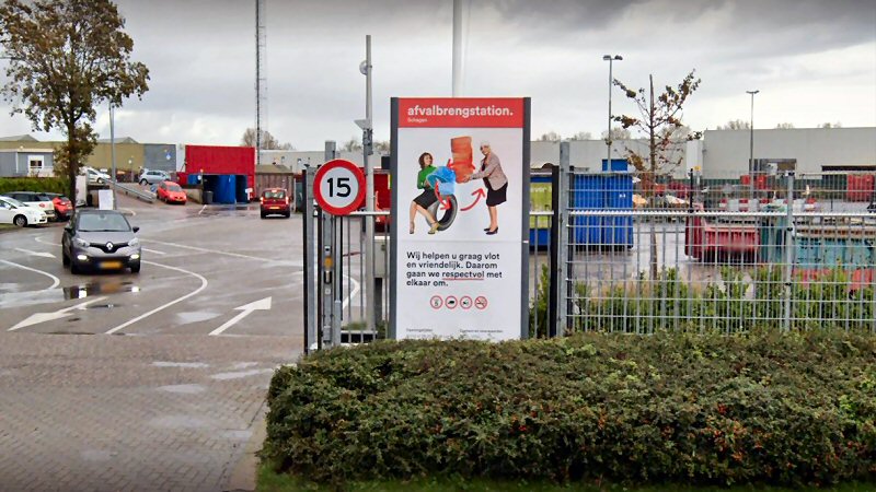 Afvalbrengstation Schagen dit weekend dicht