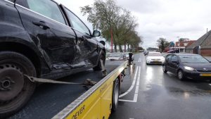 Botsing in Sint Maartensvlotbrug