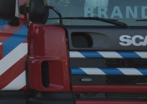 Brandweer op pad voor schoorsteenbrand