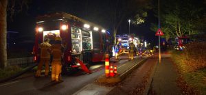 Woningbrand aan Molenweg in Wieringerwaard