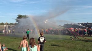 Brandweerspuiten in Petten