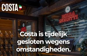 Muizen op Willemsoord: Pizza Costa en 4711 gesloten