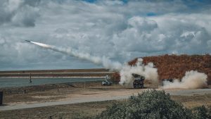 Raketten afgevuurd vanaf de Afsluitdijk