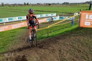 Texelse veldrijdster Denise Betsema opnieuw vierde in België