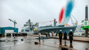 Combat Support Ship Den Helder officieel gedoopt