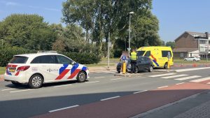 Fietsster gewond bij aanrijding op Walvisvaardersweg