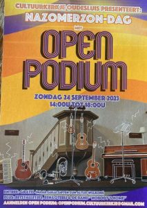 Deelnemers open podium Cultuurkerkje Oudesluis gezocht