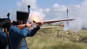 Fort Kijkduin komt tot leven tijdens het Fortenfestival
