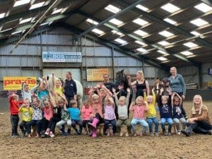Kinderopvang bezoekt De Wironruiters