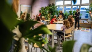 Plant in de klas voor basisschool De Kameleon