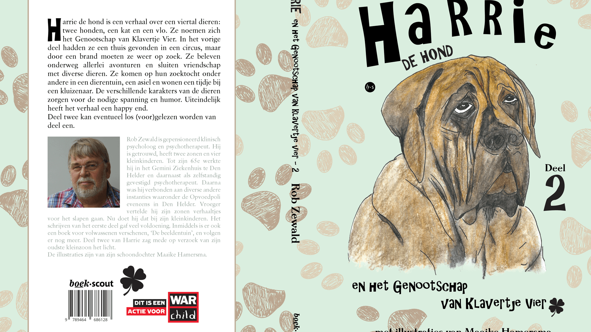 Nieuwedieper Rob Zewald publiceert deel twee van Harrie de Hond