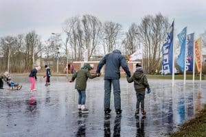 Voorlopig niet schaatsen op natuurijsbaan Den Helder