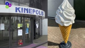 Dieven brengen gestolen reclameijsco terug