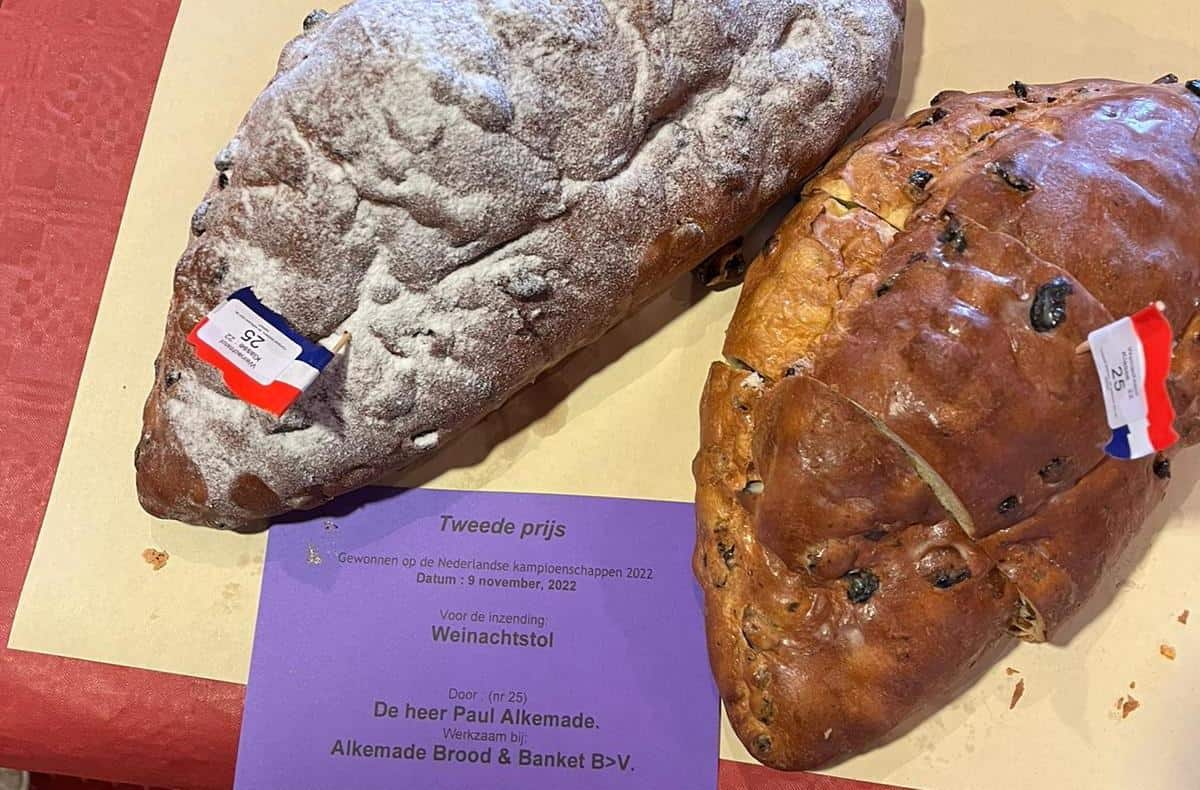 Beste kerststol van Noord-Holland bij Bakkerij Alkemade