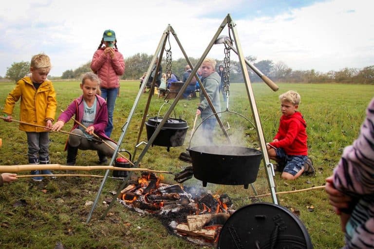 Winterpret in het Zwanenwater