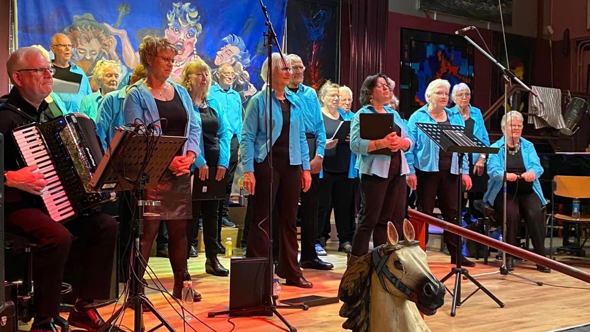 De Klankentrappers sluiten het concertseizoen af in de Keesschuur