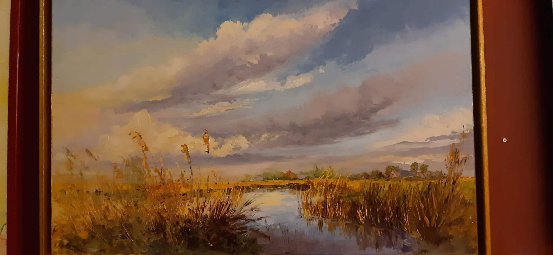 Elly Doolaard geeft workshop landschap schilderen