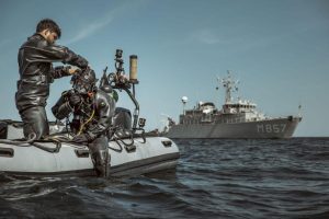 Oekraïense bemanning opgeleid aan boord van Zr.Ms. Makkum