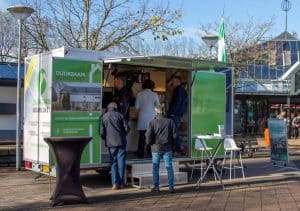 Wethouder Van Diepen aanwezig bij Duurzaam Bouwloket
