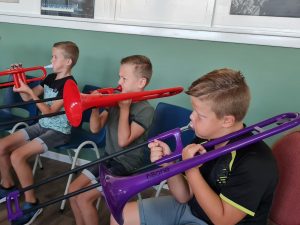 Muziekinspiratie voor leerlingen uit Breezand door Breez’ Harmony