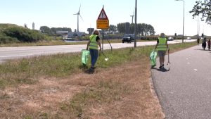 Schoonmaakactie langs het Noordhollandsch kanaal (video)