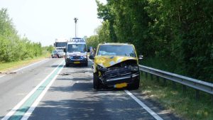 Drie voertuigen betrokken bij ongeval N99