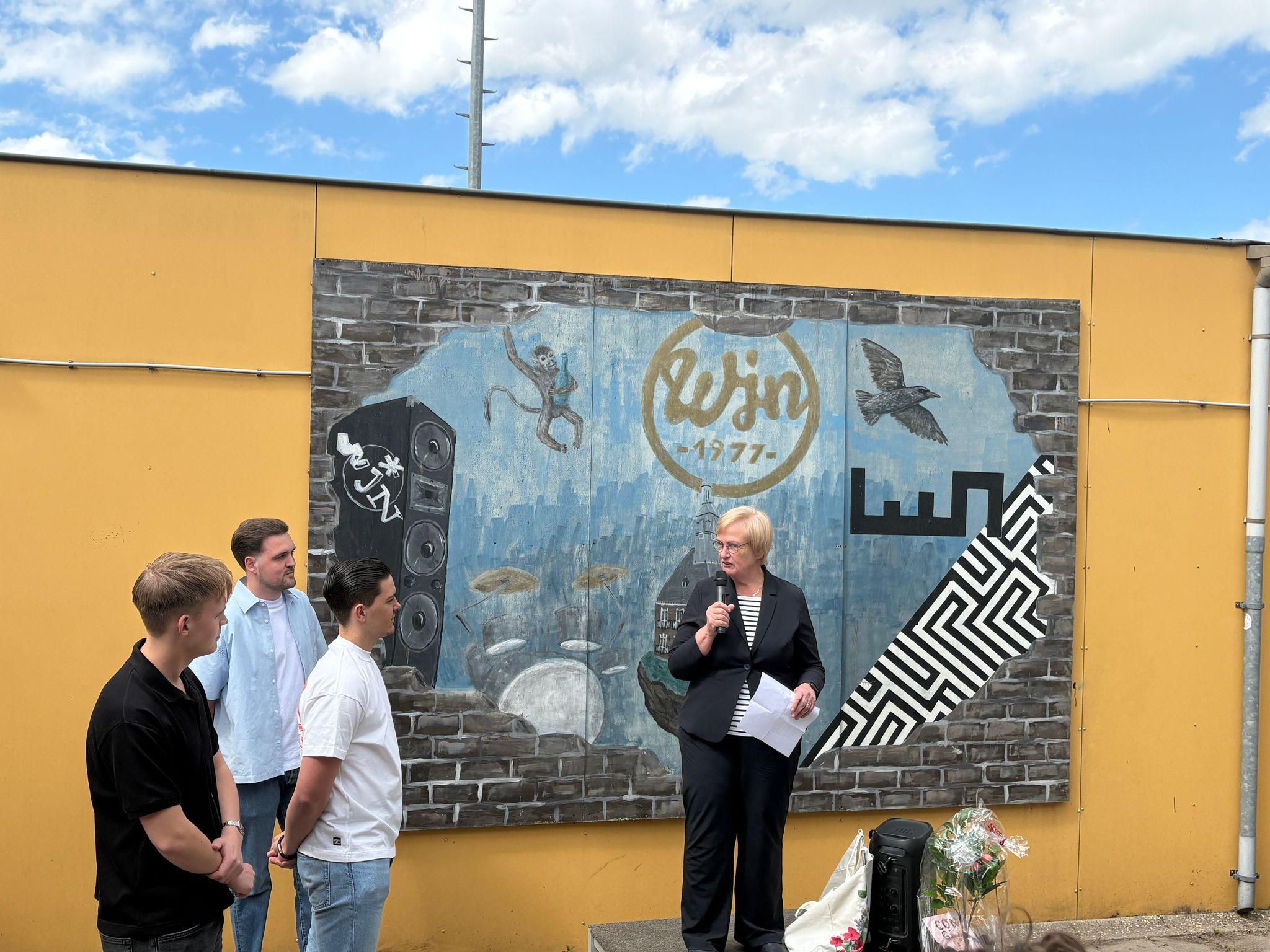 WJN clubhuis heropend als ontmoetingsplek voor jongeren