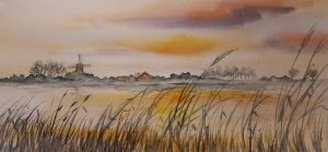 Workshop Aquarel schilderen in Anna Paulowna