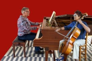 Cello en pianoconcert in Witte Kerkje